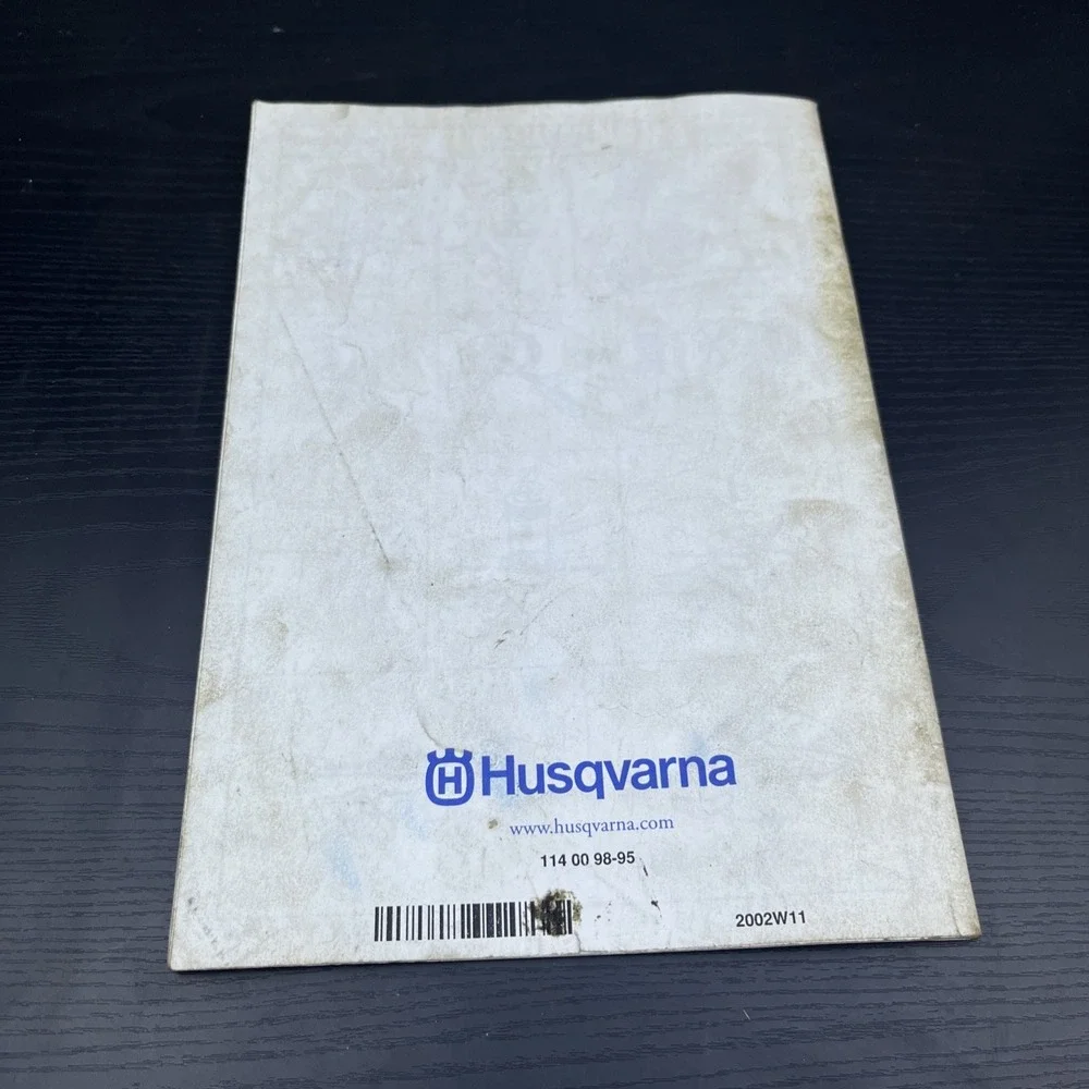 Husqvarna 322L & 323L Operator's Manual OEM Trimmer Owners Guide